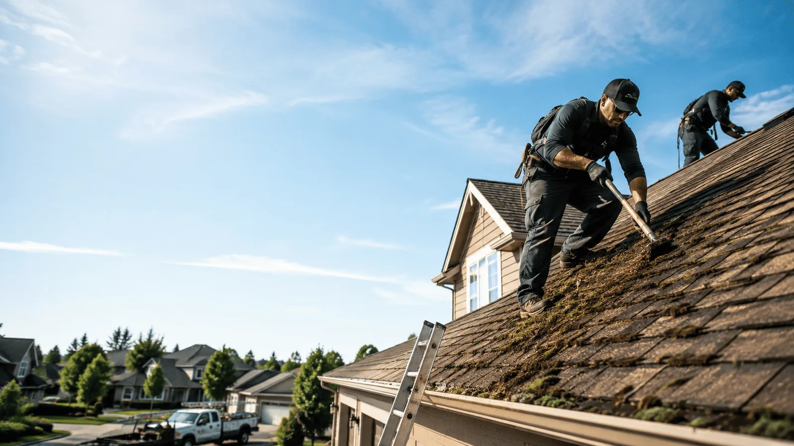 Roof Moss Removal in Winston Salem, NC near me